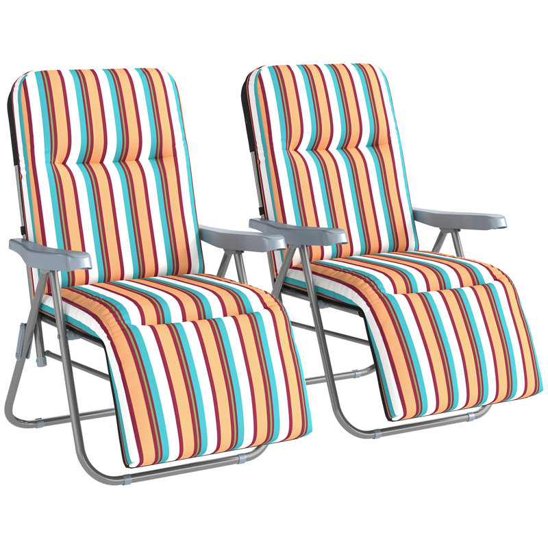 Outdoor Lounge Chair, Multi-Coloured