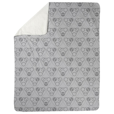 Patricia Geoffrey Sewn Throw Blanket