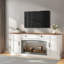 Meuble de rangement pour téléviseur et centres de divertissement, console de maison en MDF Farmhouse