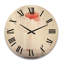 Horloge murale en bois massif Stoneville-1025357985
