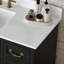  Ensemble de meuble-lavabo sous-comptoir simple 48 po avec plateau en pierre reconstituée Alena