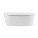 Adel 1 57.25" Freestanding Soaking Bathtub