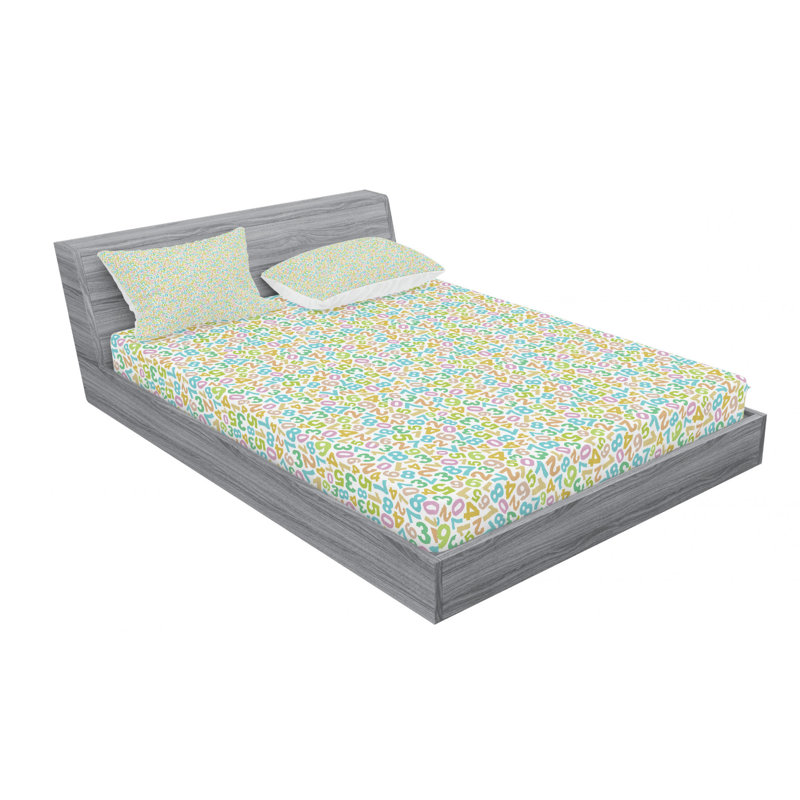 Microfiber Sheet Set, Full Sheet Set with Fitted Sheet
