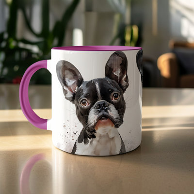 Watercolor Shih Tzus Design 11oz Coffee Mug