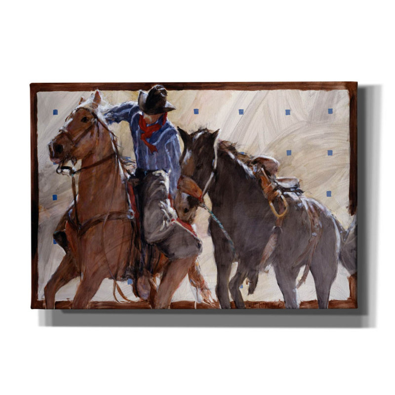 Sur toile, H 18 po x l 26 po x P 0,75 po