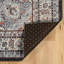Tapis noir et gris anthracite tissé à plat à la machine Emanuel -31943131
