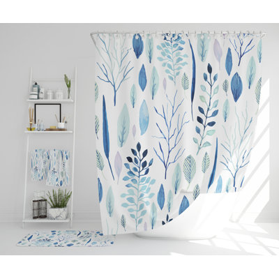 Nathern Polyester Shower Curtain Set