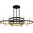 Winsland 8-Light Matte Black Chandelier