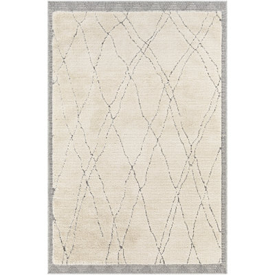 Poetica Moroccan Gray/Beige Area Rug