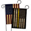 Double Sided 18.5'' H x 13'' W Polyester Garden Flag