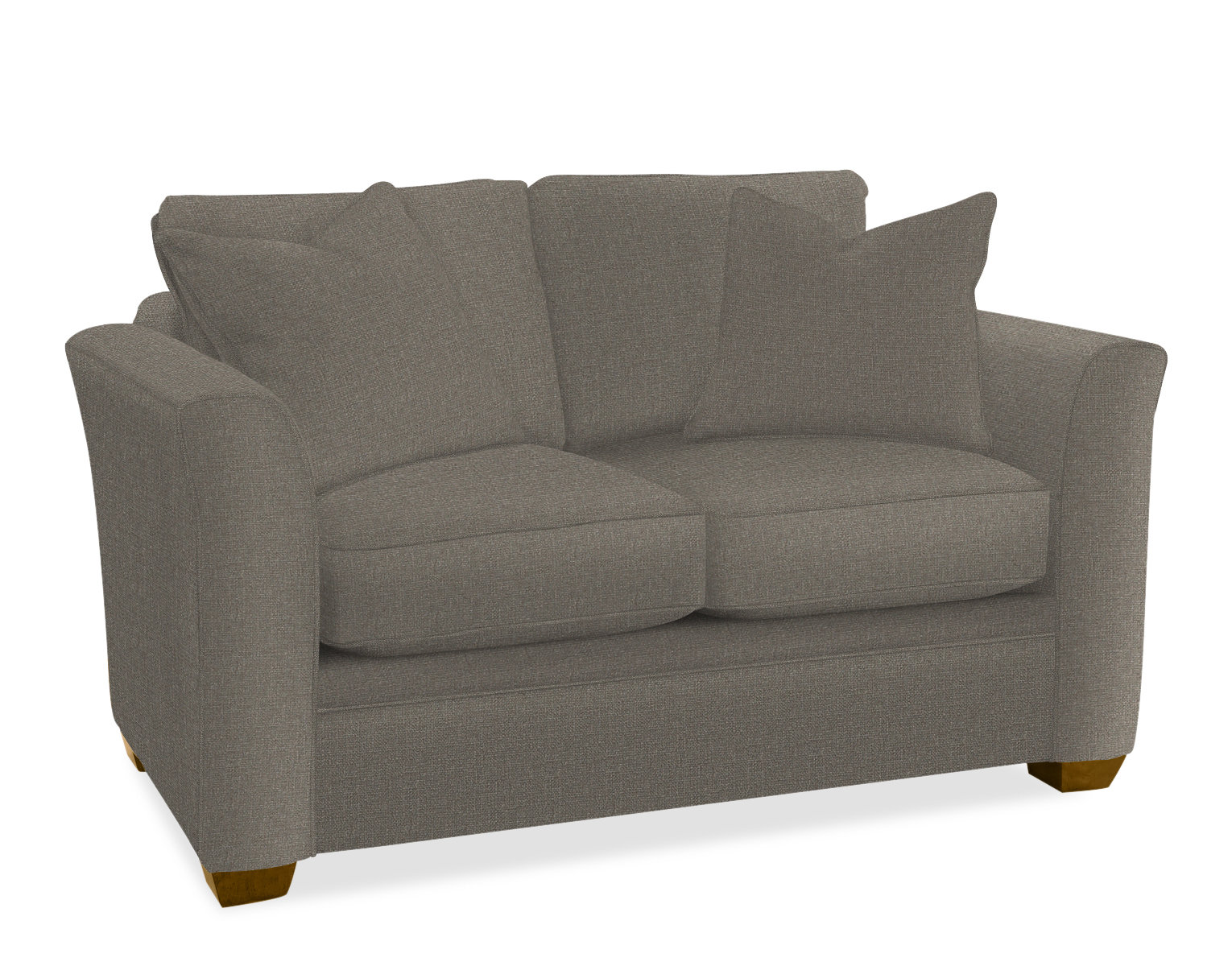Bridgeport 62'' Upholstered Sofa, Gray Sugar Performance; 0863-84, Havana Finish