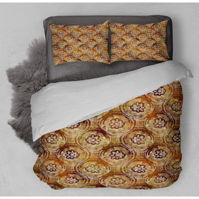 Polyester Twill Floral Duvet Cover