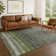 Machine Washable Indoor/Outdoor Matteson ACN2316 Stripes Rug