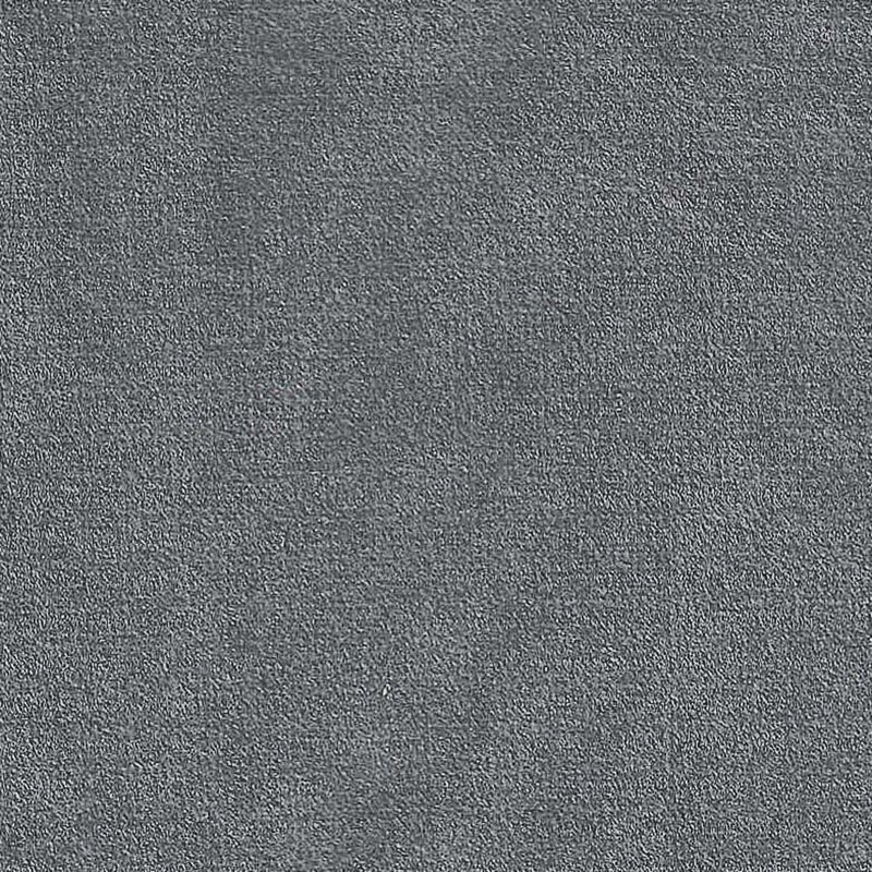 Grey Velvet Twin Size Bed - Adjustable Up To 3", 12 Strong Support, No Box Spring, Bedroom Modern Upholstery, Stable Headboard, Spring