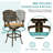 2 - Person Patio Dining Set with Round Table , Cushions Included-738219123-774088494