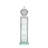 Billington Vertical Grandfather Clock with LED in Mirrored and Faux Diamonds