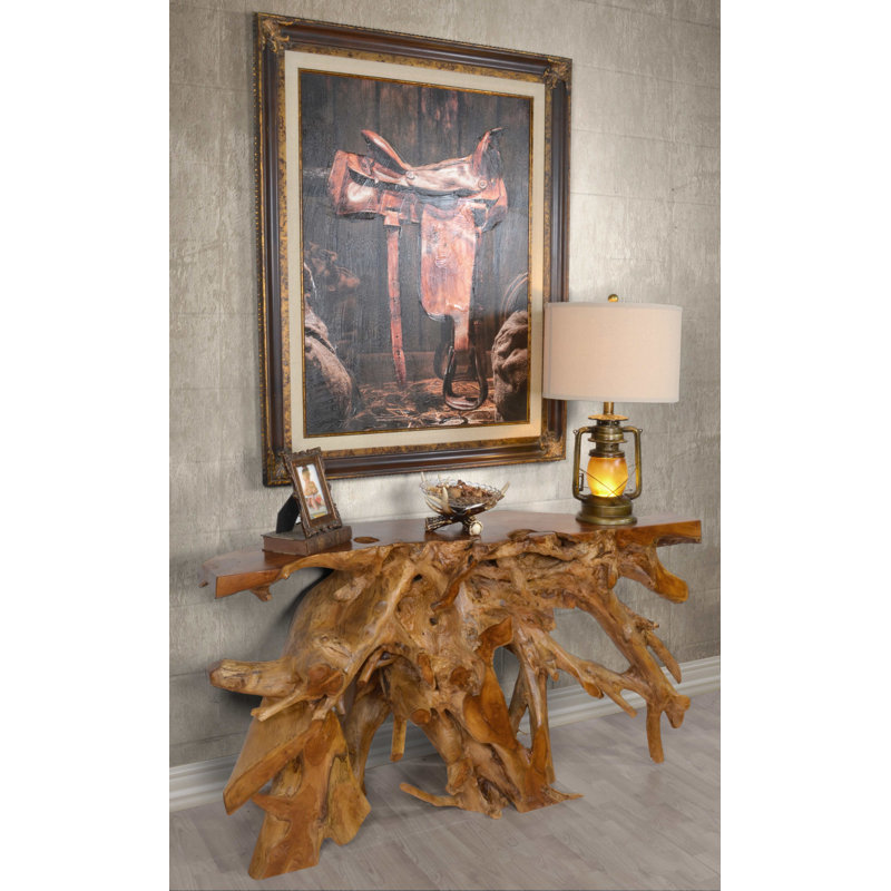 Dunaghy 59.5'' Solid Wood Console Table