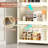 4 Tier Plastic Storage Bins With Lids, Stackable Storage Containers with Wheels, Folding Storage Boxes, Collapsible Storage Bins, Cabinets