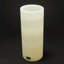 Porte-bougie blanc onyx