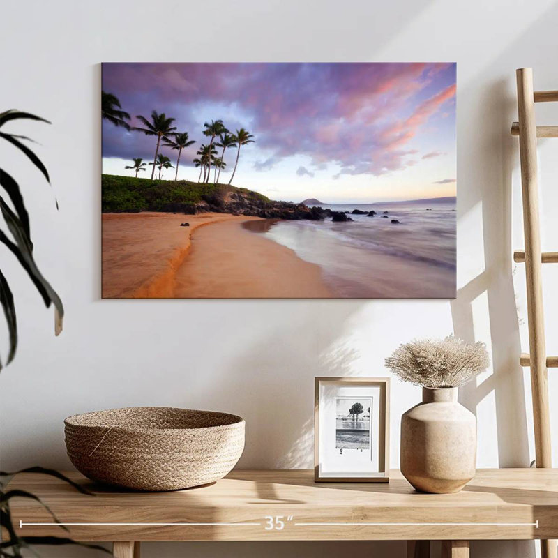Gillard South Maui Gillard coucher de soleil, H 16 po x l 24 po