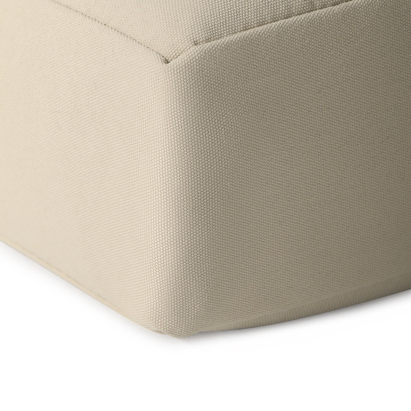 Forellen Outdoor 4'' Lounge Chair Seat Cushion, Beige