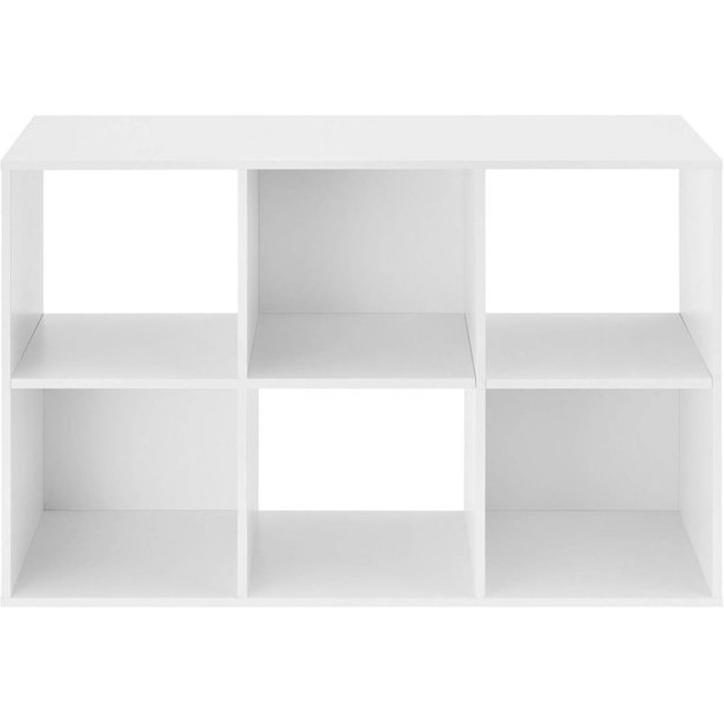 6-SECTION CUBE ORGANIZER-WHITE
