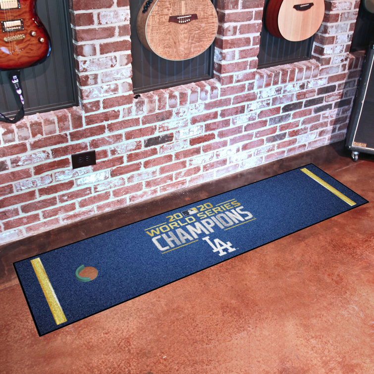 Los Angeles Dodgers Team Colors Doormat