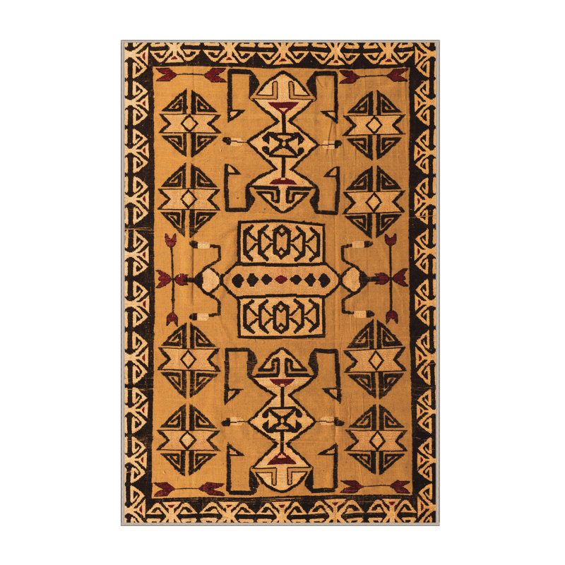 Abstract Indoor Rug, Rectangle 2' x 3'