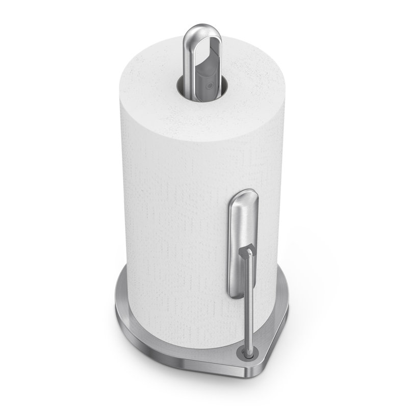 Simplehuman Paper Towel Holder with Spray Pump, Brushed