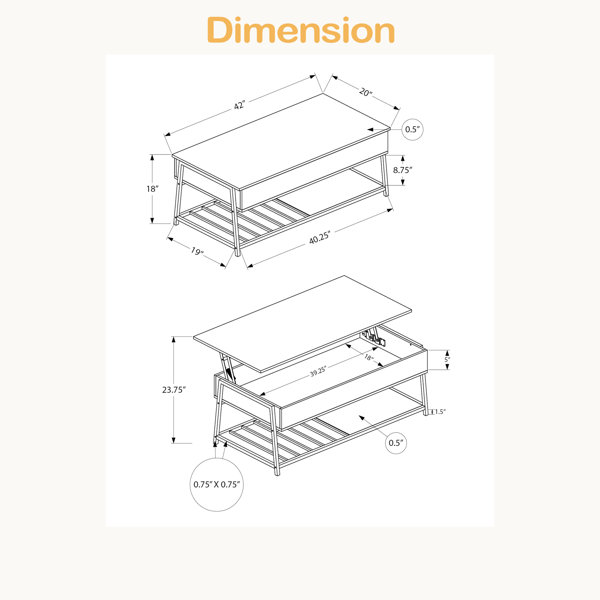 Dimensions du produit