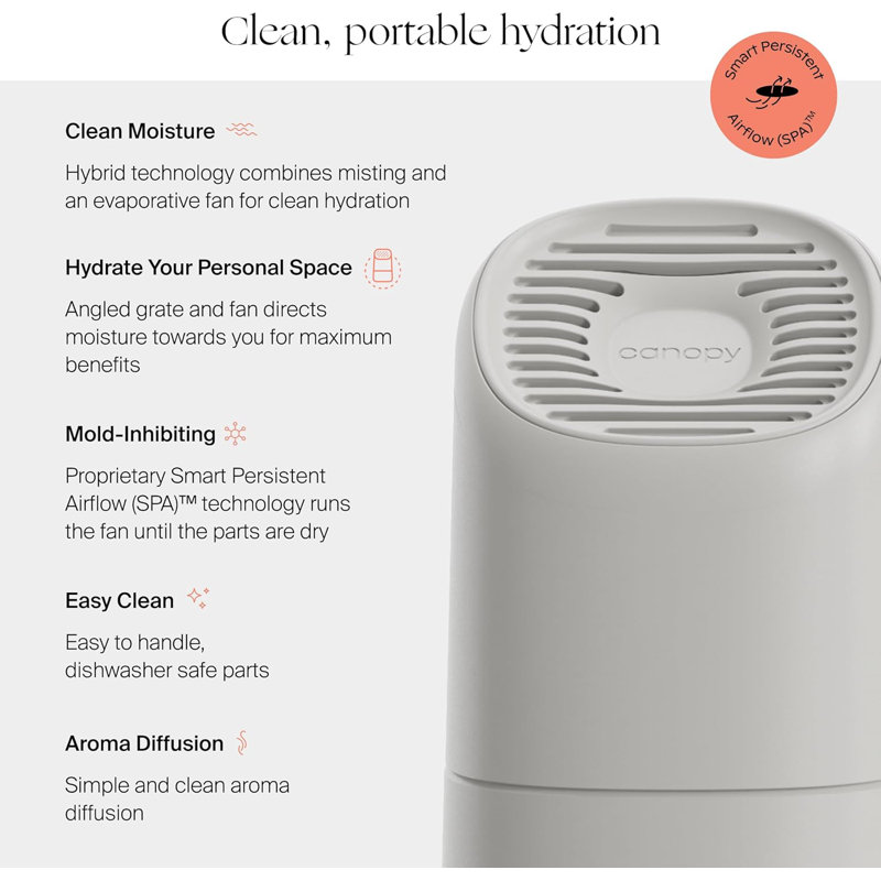 Canopy Portable Misting Humidifier