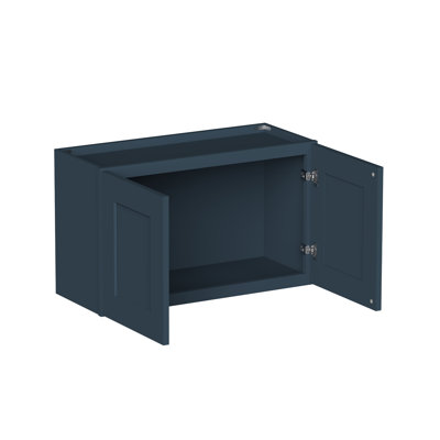 Armoire murale de cuisine courte l 30 po x P 12 po x H 18 po prête à assembler Casainc