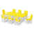 Jaune citron / blanc est en rupture de stock
