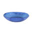 Baignoire de trempage autoportante de 65 pouces, bleu transparent, ovale, résine, et Safe