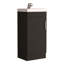 Meuble-lavabo de salle de bain - Armoire à une porte avec tablette intérieure