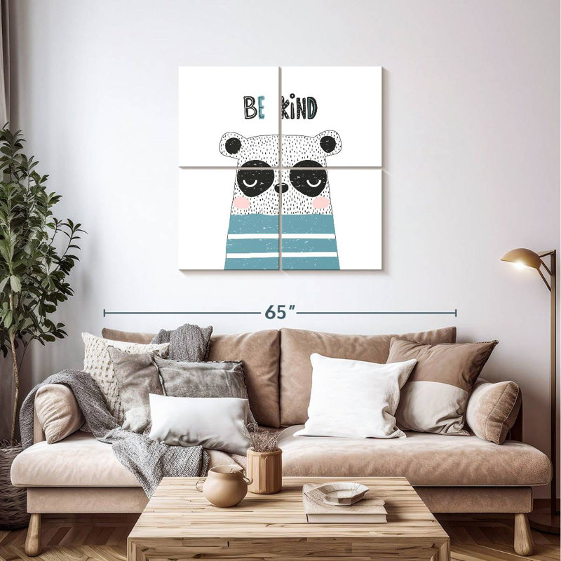 Be Kind Inspirational, H 38 po x l 38 po