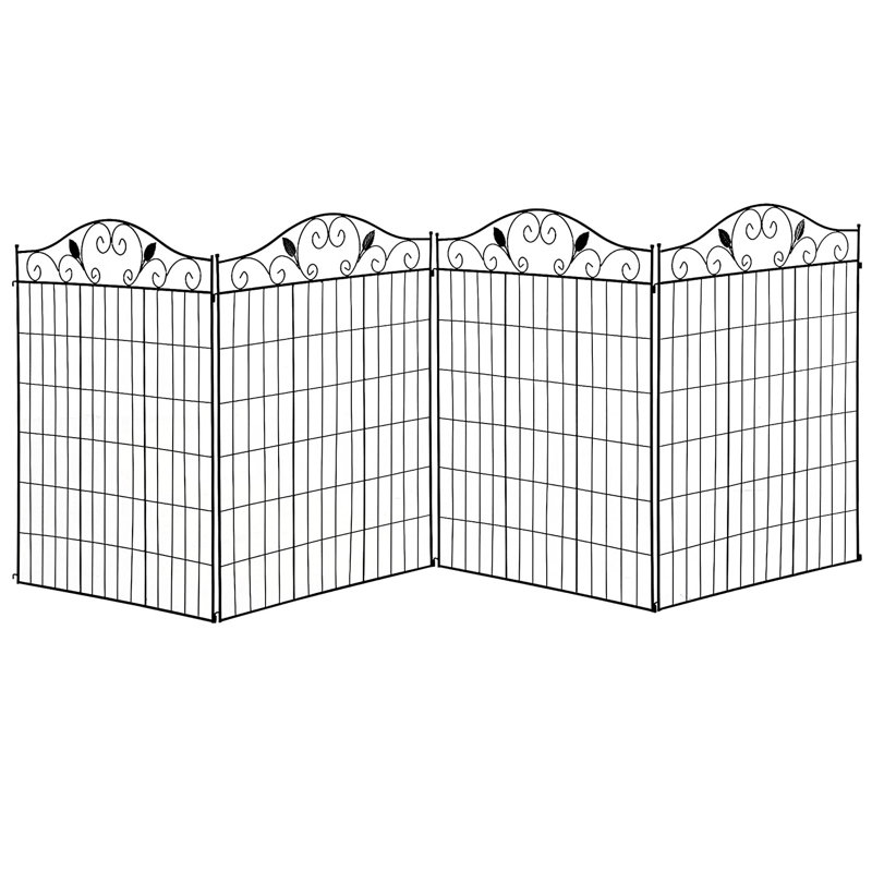 9.27m x 2.9m Decorative Fence Panel