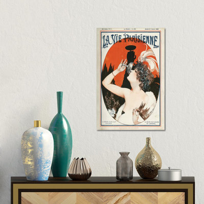 1922 La Vie Parisienne Magazine Cover 1 Piece Wall Art on Canvas