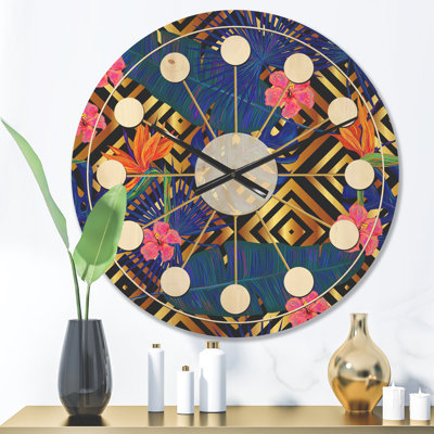 Solid Wood Wall Clock