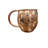 Ambiente Handmade Santa Clara Copper Mugs, Set of 2 – Hand-Hammered Barrel Mugs with Mint Patina for Moscow Mules & Cold Drinks