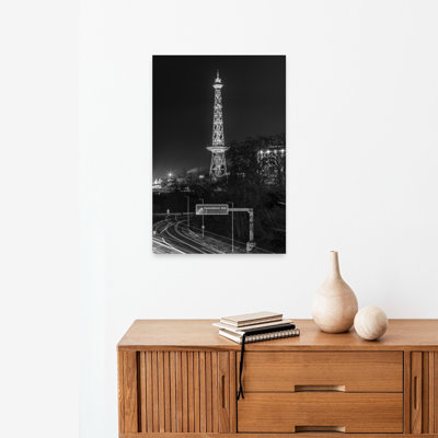 «Berlin Tower Trails», impression d'art moderne abstrait géométrique