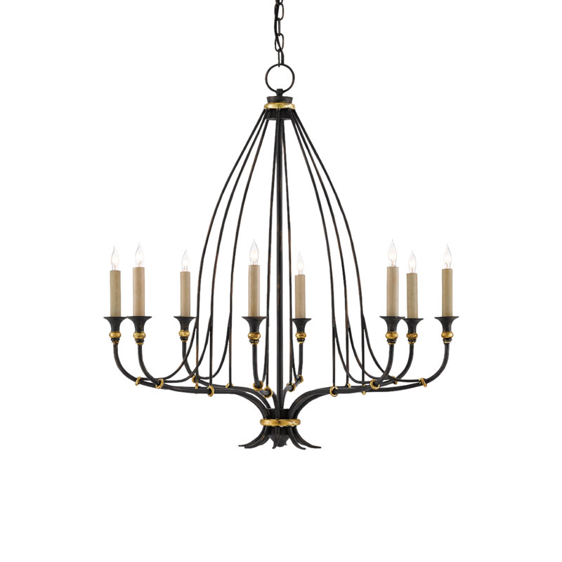 Folgate 8 - Light Dimmable Classic / Traditional Chandelier