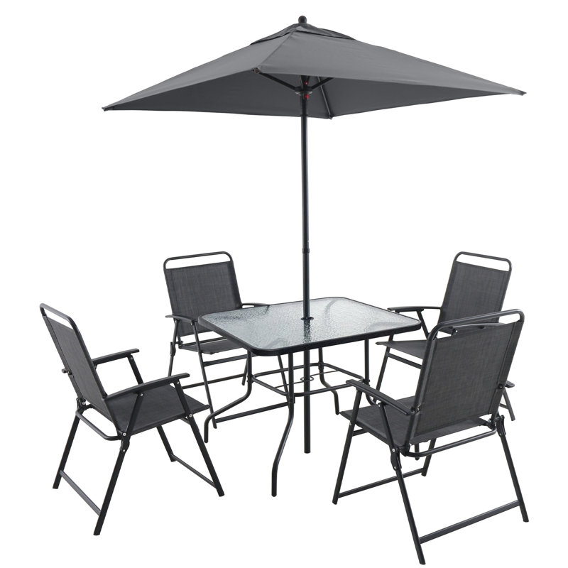 Ensemble repas d'extérieur pour 4 personnes