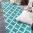 Moroccan Trellis Teal Performance Flatweave Washable Indoor / Outdoor Rug-1272939229
