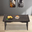 Table-plateau classique en bois de style antique Xaire avec pieds pliables