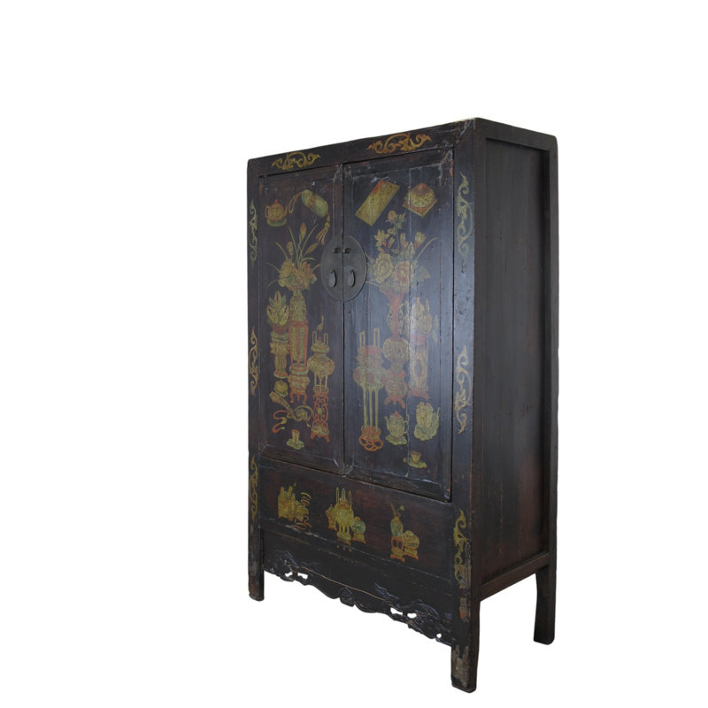 Solid Wood Accent Cabinet