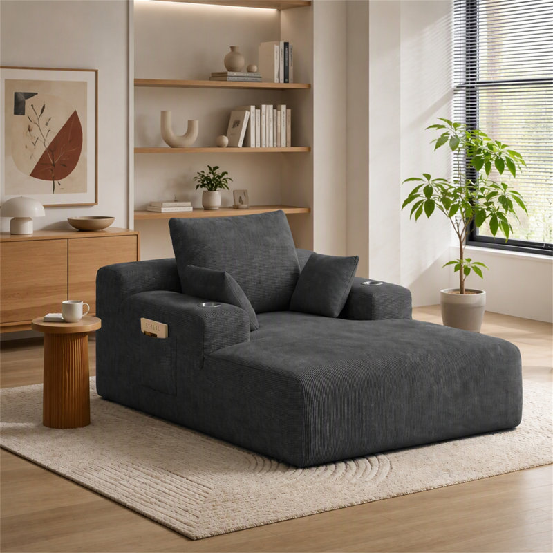 Canapé 71,65 po Corduroy