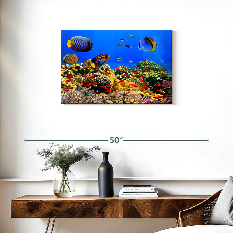 Brampt Underwater Life, 20" H x 30" W