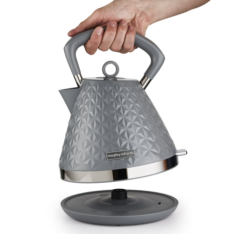 Morphy Richards Vector Pyramid Kettle Grey