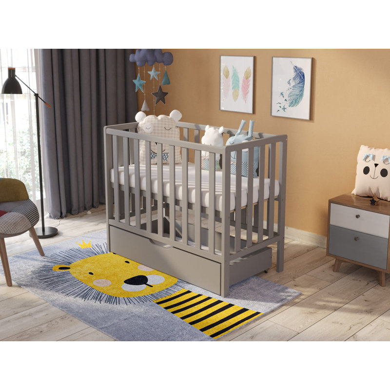 Quinnetta Cot Bed, Grey